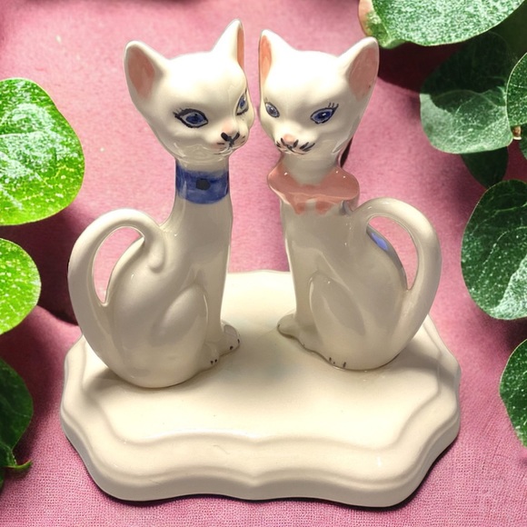VINTAGE CERAMIC CATS - Picture 2 of 12
